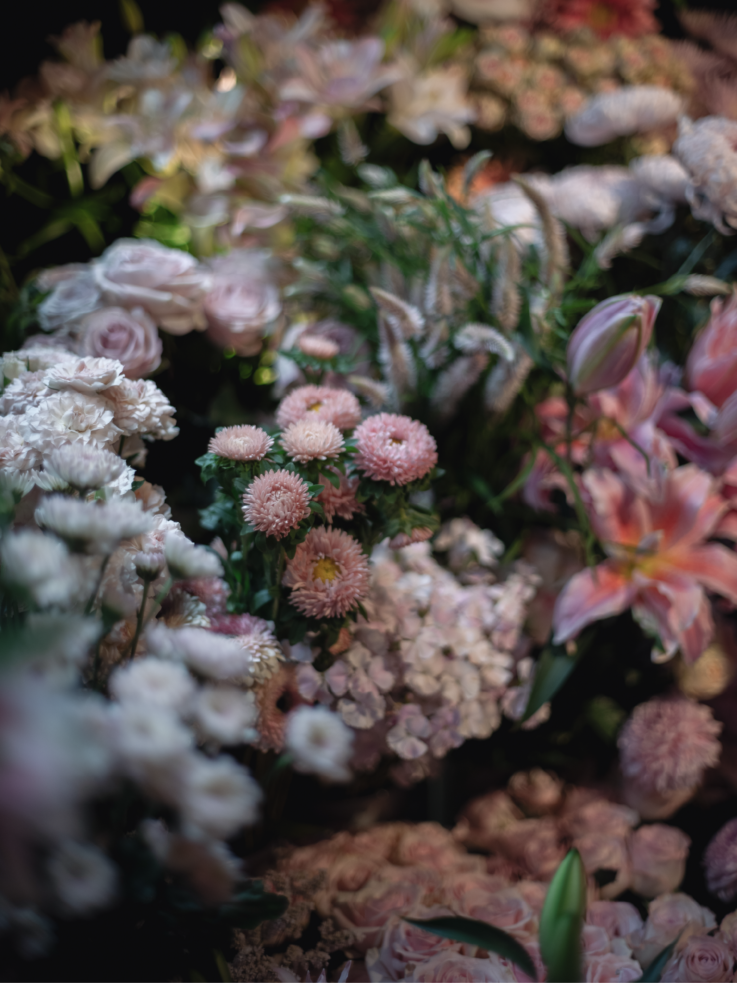 オプションで、フラワーブーケをお作りいたします。サプライズもご相談ください。